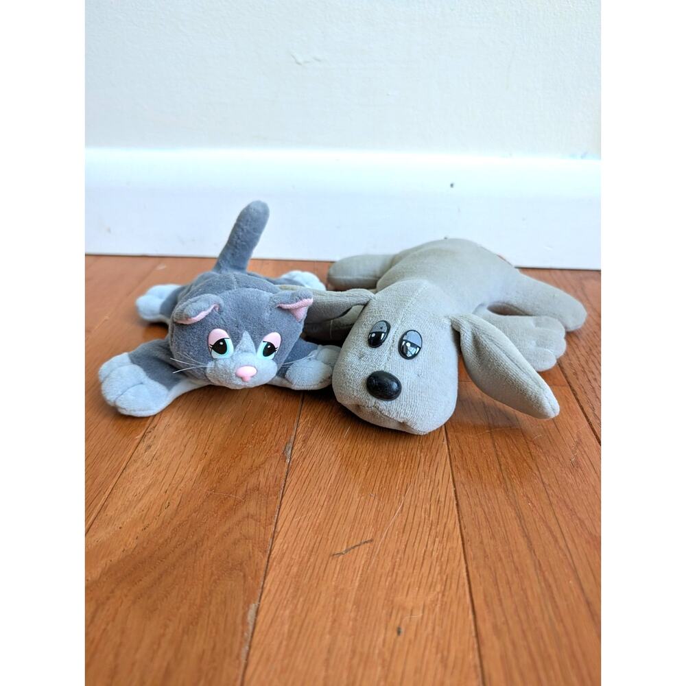 Vintage 80s Pound Puppy + Pound Purries Set Of 2